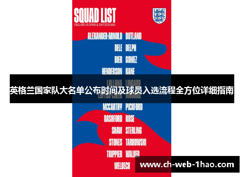 英格兰国家队大名单公布时间及球员入选流程全方位详细指南 英格兰国家队大名单公布时间及球员入选流程全方位详细指南